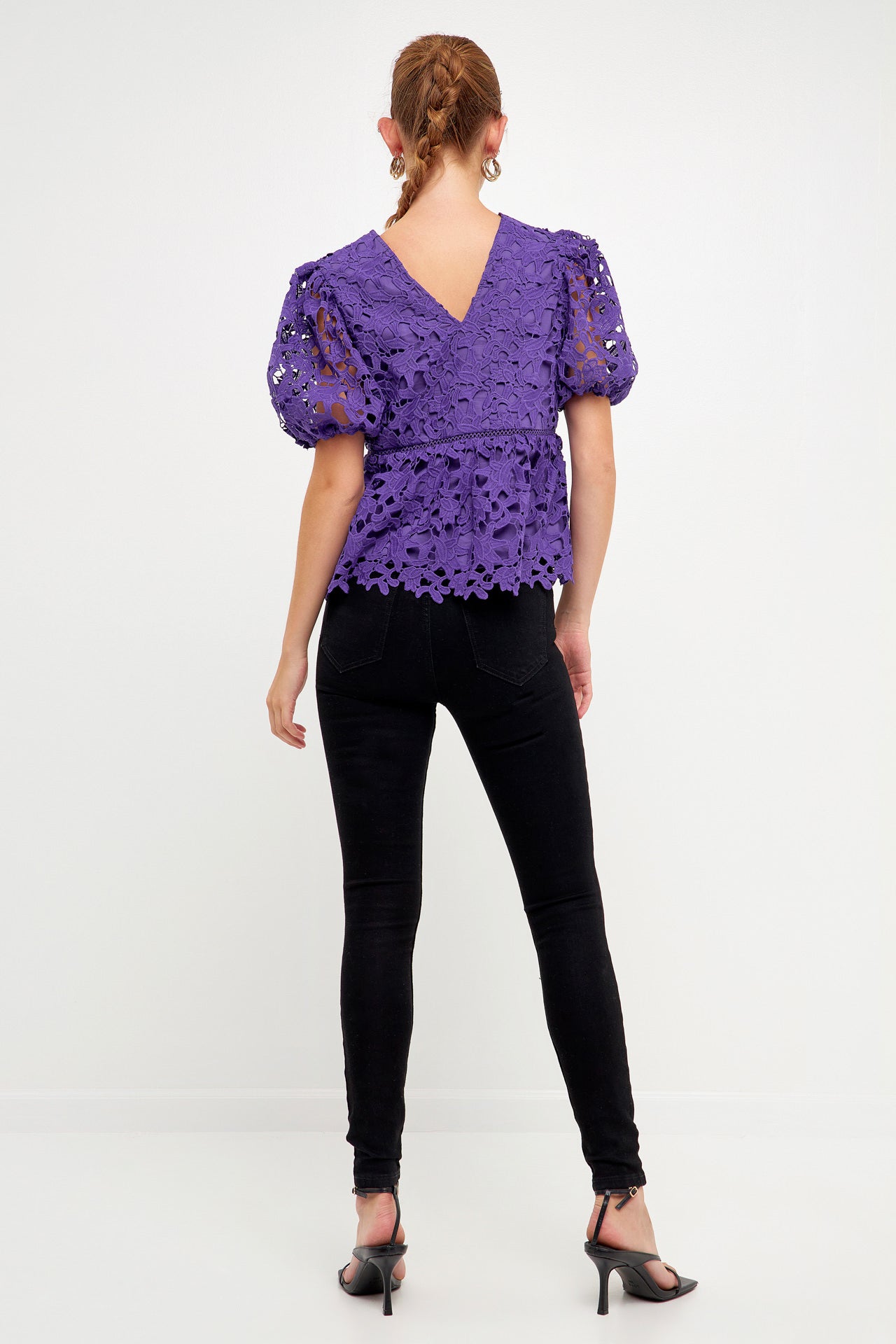 ENDLESS ROSE - Crochet Lace Top - TOPS available at Objectrare