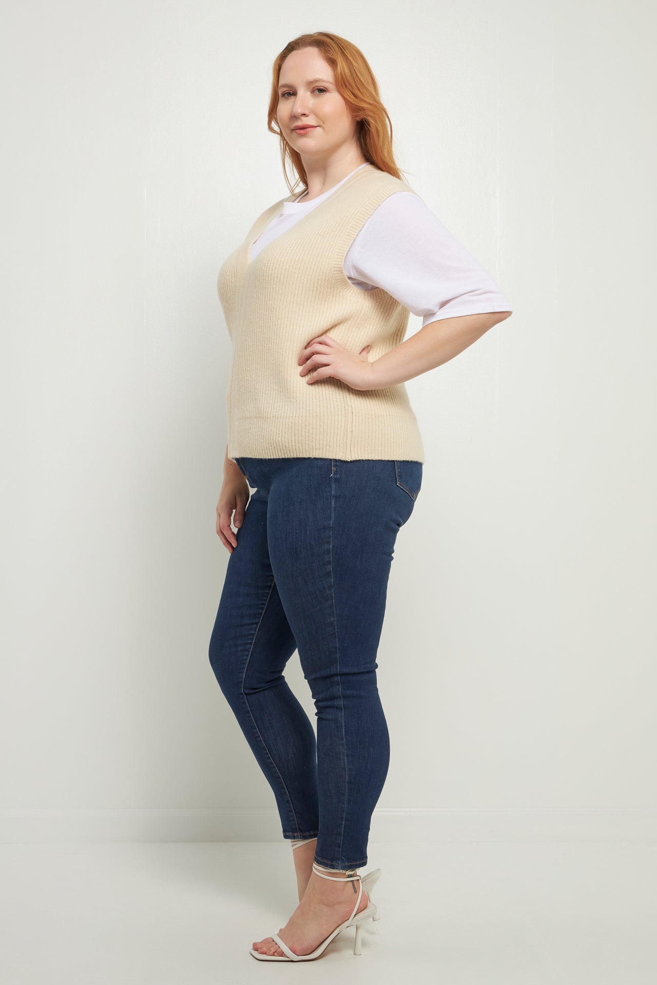 ENGLISH FACTORY - Knit Sweater Vest - SWEATERS & KNITS available at Objectrare