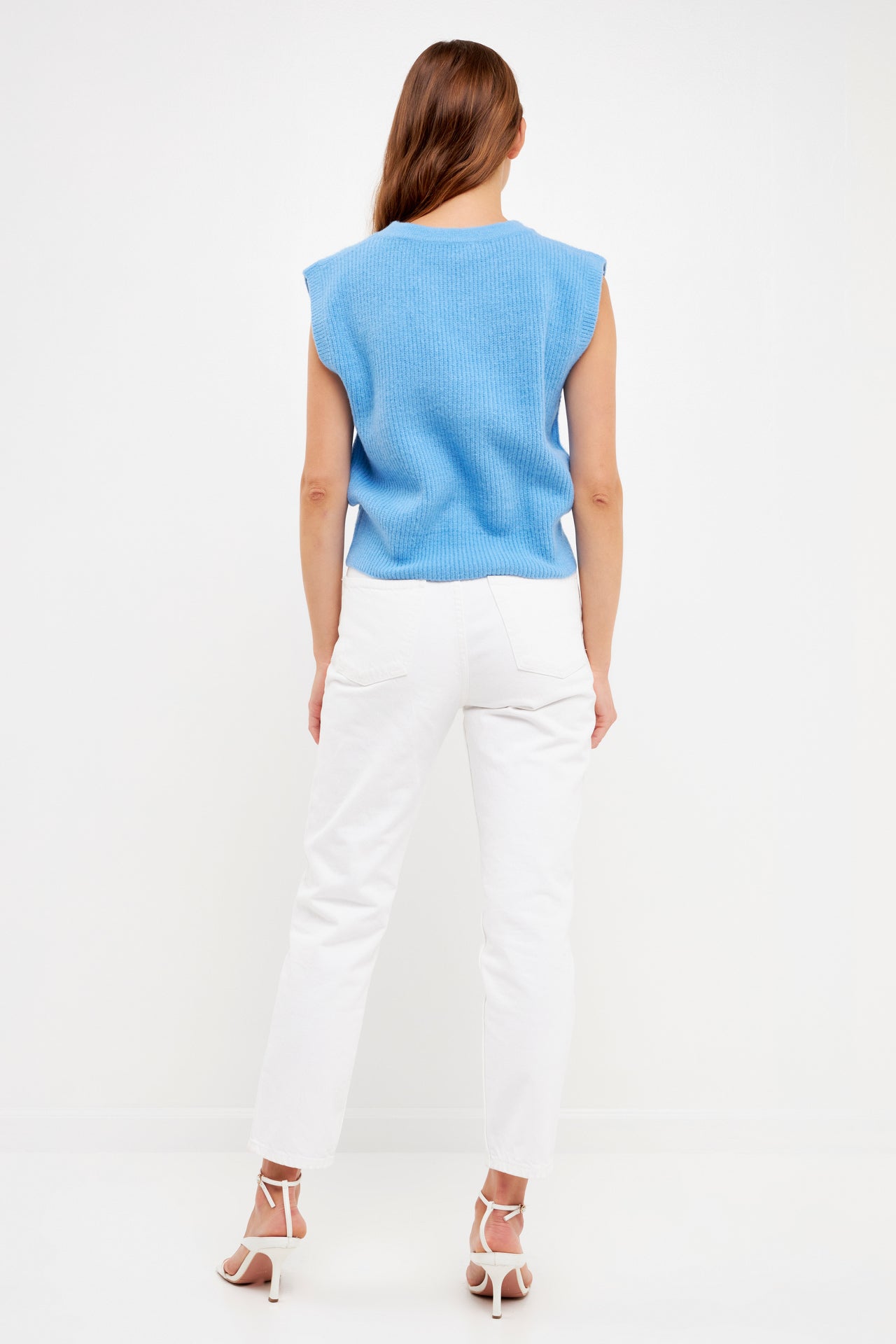 ENGLISH FACTORY - Sweater Vest - SWEATERS & KNITS available at Objectrare