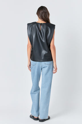 GREY LAB - Cut Out Detail Jean - JEANS available at Objectrare