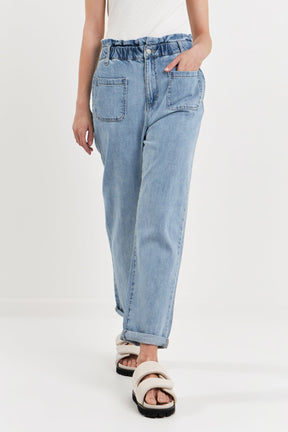 GREY LAB - Grey Lab - Paperbag Waist Jeans - JEANS available at Objectrare