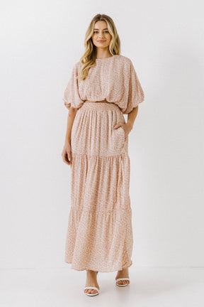ENGLISH FACTORY - Women Woven Cropped Puff Blouse - TOPS available at Objectrare