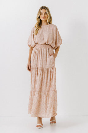 ENGLISH FACTORY - Floral Maxi Skirt - SKIRTS available at Objectrare