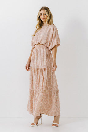 ENGLISH FACTORY - Floral Maxi Skirt - SKIRTS available at Objectrare