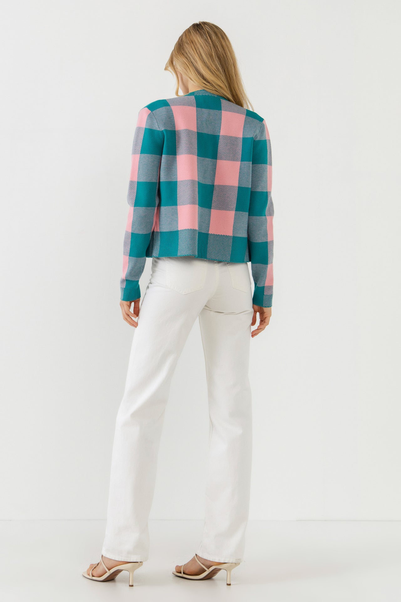 ENGLISH FACTORY - English Factory - Plaid Cardigan - SWEATERS & KNITS available at Objectrare