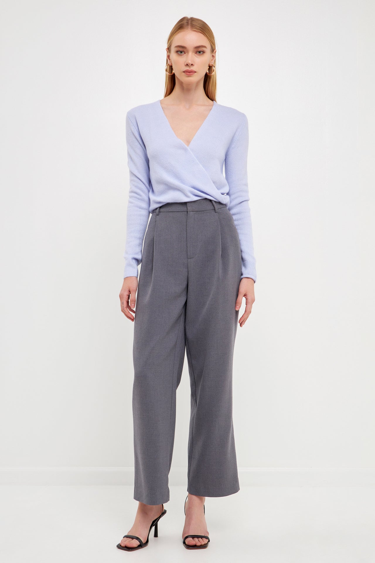 ENDLESS ROSE - Wrapped Knit Top - TOPS available at Objectrare