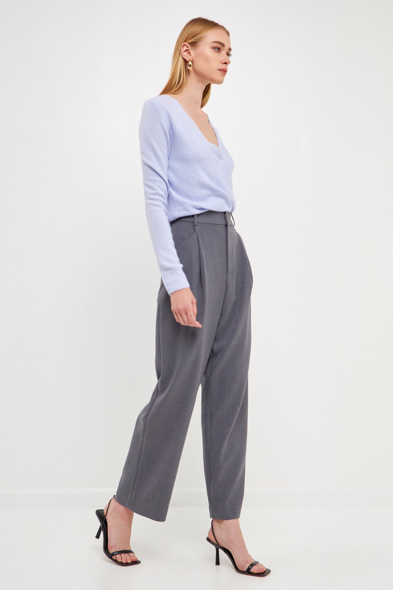 ENDLESS ROSE - Wrapped Knit Top - TOPS available at Objectrare