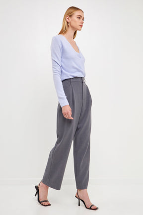 ENDLESS ROSE - Wrapped Knit Top - TOPS available at Objectrare