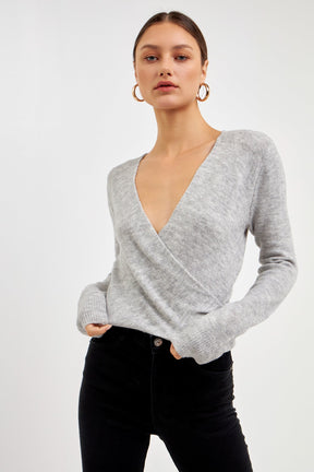 ENDLESS ROSE - Wrapped Knit Top - TOPS available at Objectrare