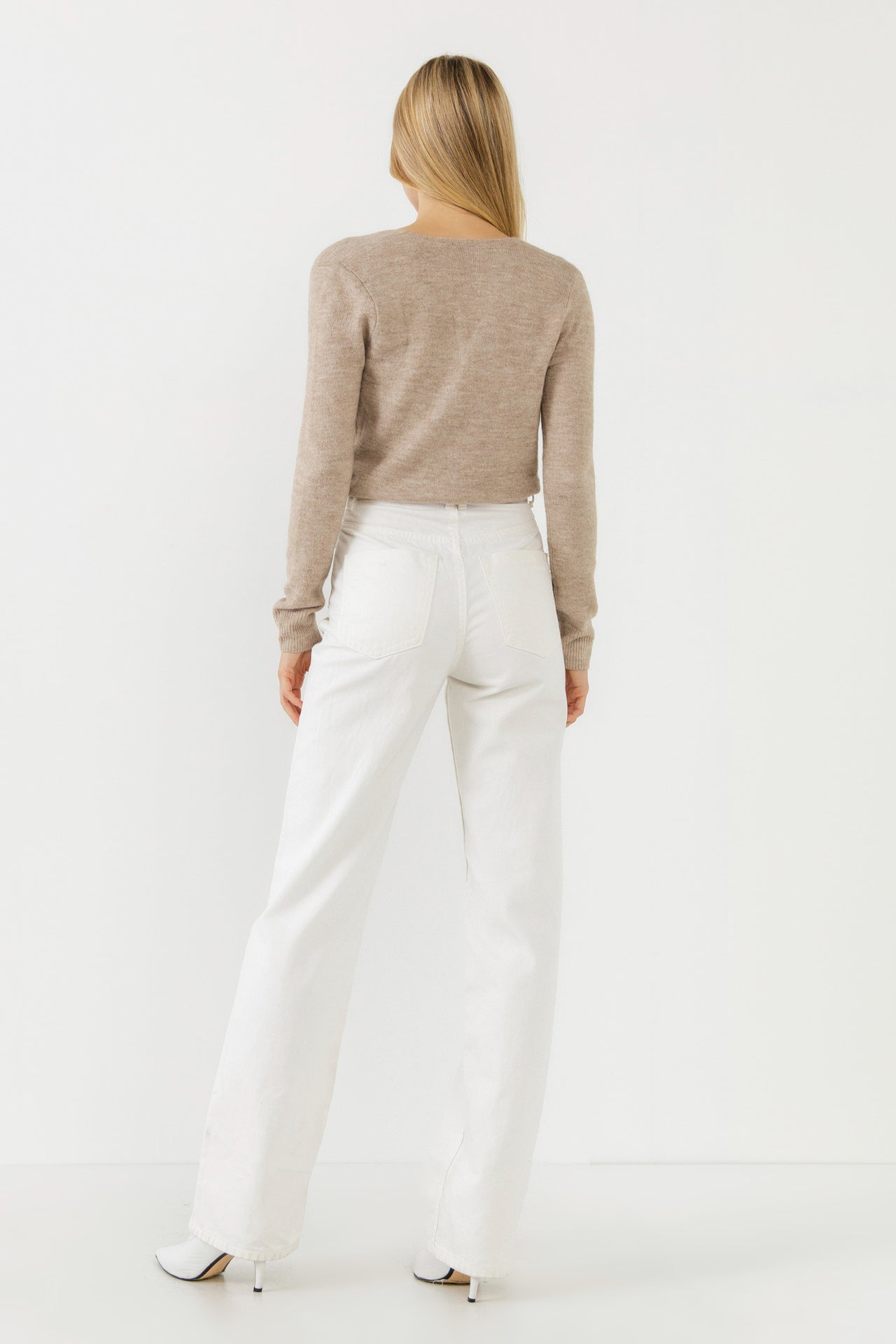 ENDLESS ROSE - Wrapped Knit Top - TOPS available at Objectrare