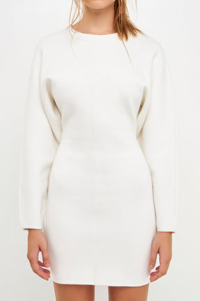GREY LAB - Knitted Mini Dress - DRESSES available at Objectrare