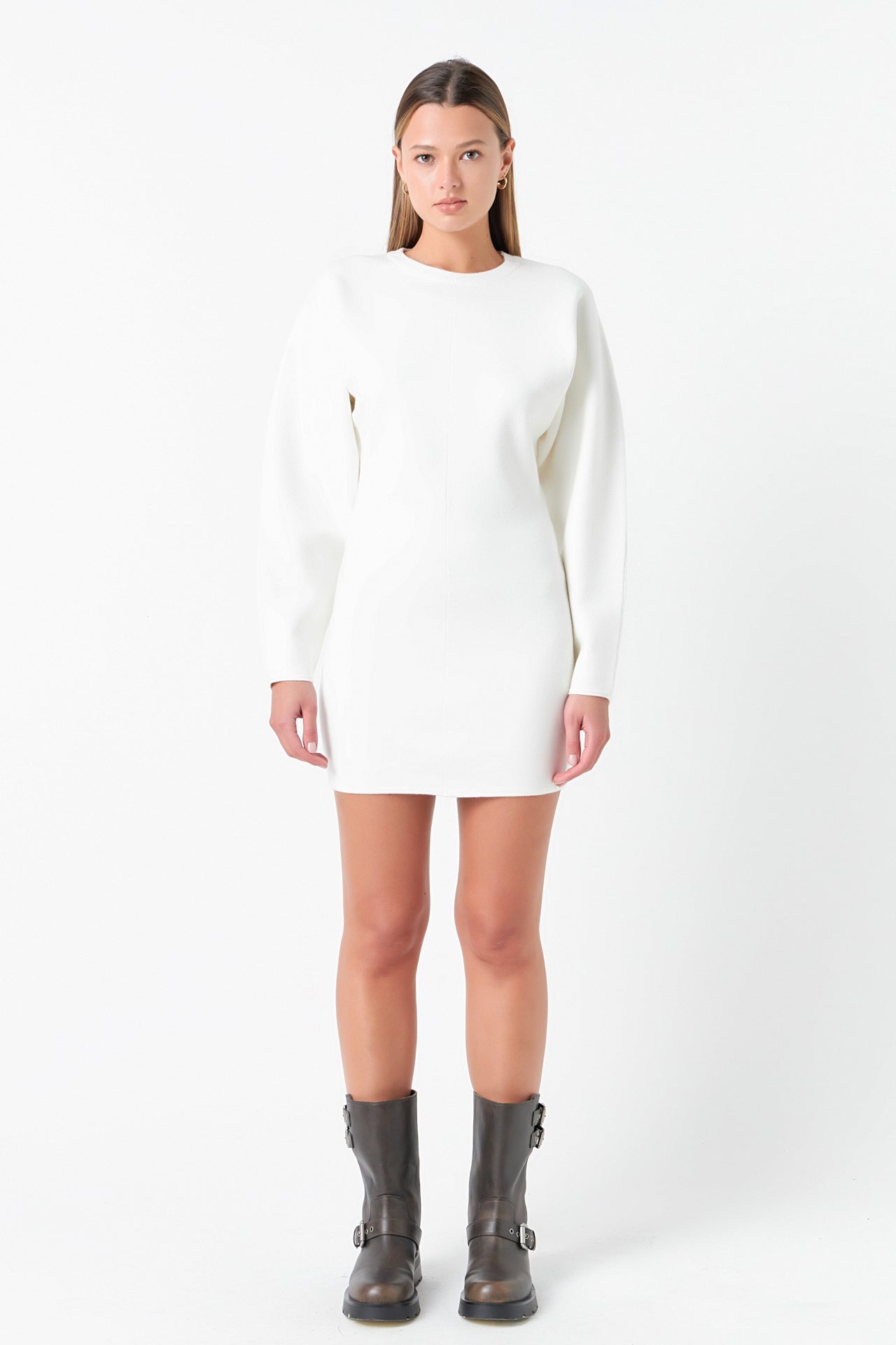 GREY LAB - Knitted Mini Dress - DRESSES available at Objectrare