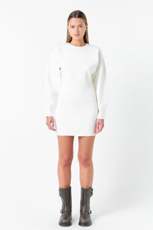 GREY LAB - Knitted Mini Dress - DRESSES available at Objectrare