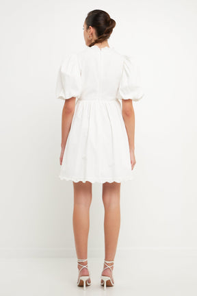 ENDLESS ROSE - Ruffle Detail Mini Dress - DRESSES available at Objectrare