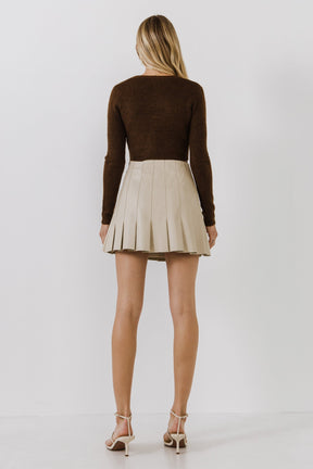 ENDLESS ROSE - Cropped Knit Cardigan - SWEATERS & KNITS available at Objectrare