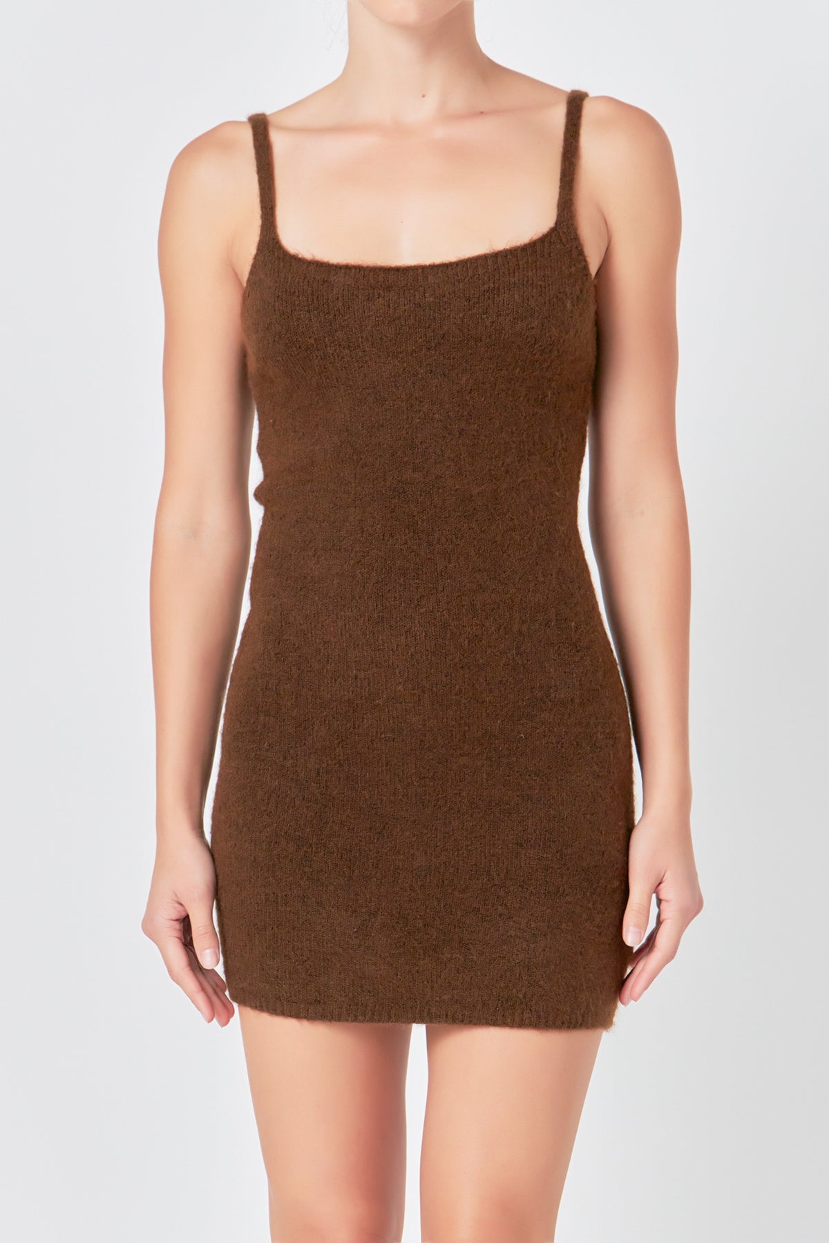 ENDLESS ROSE - Knit Mini Dress - DRESSES available at Objectrare