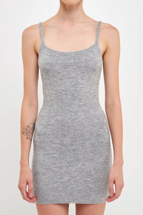 ENDLESS ROSE - Knit Mini Dress - DRESSES available at Objectrare