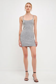 ENDLESS ROSE - Knit Mini Dress - DRESSES available at Objectrare
