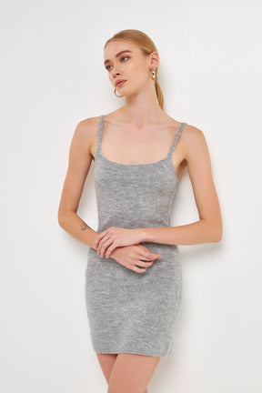 ENDLESS ROSE - Knit Mini Dress - DRESSES available at Objectrare