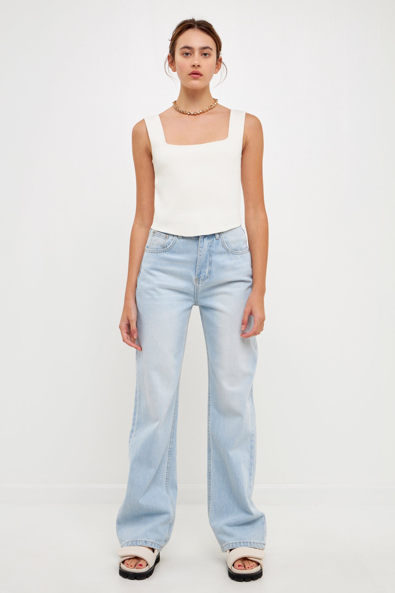 GREY LAB - Grey Lab - High Waist Jeans - JEANS available at Objectrare