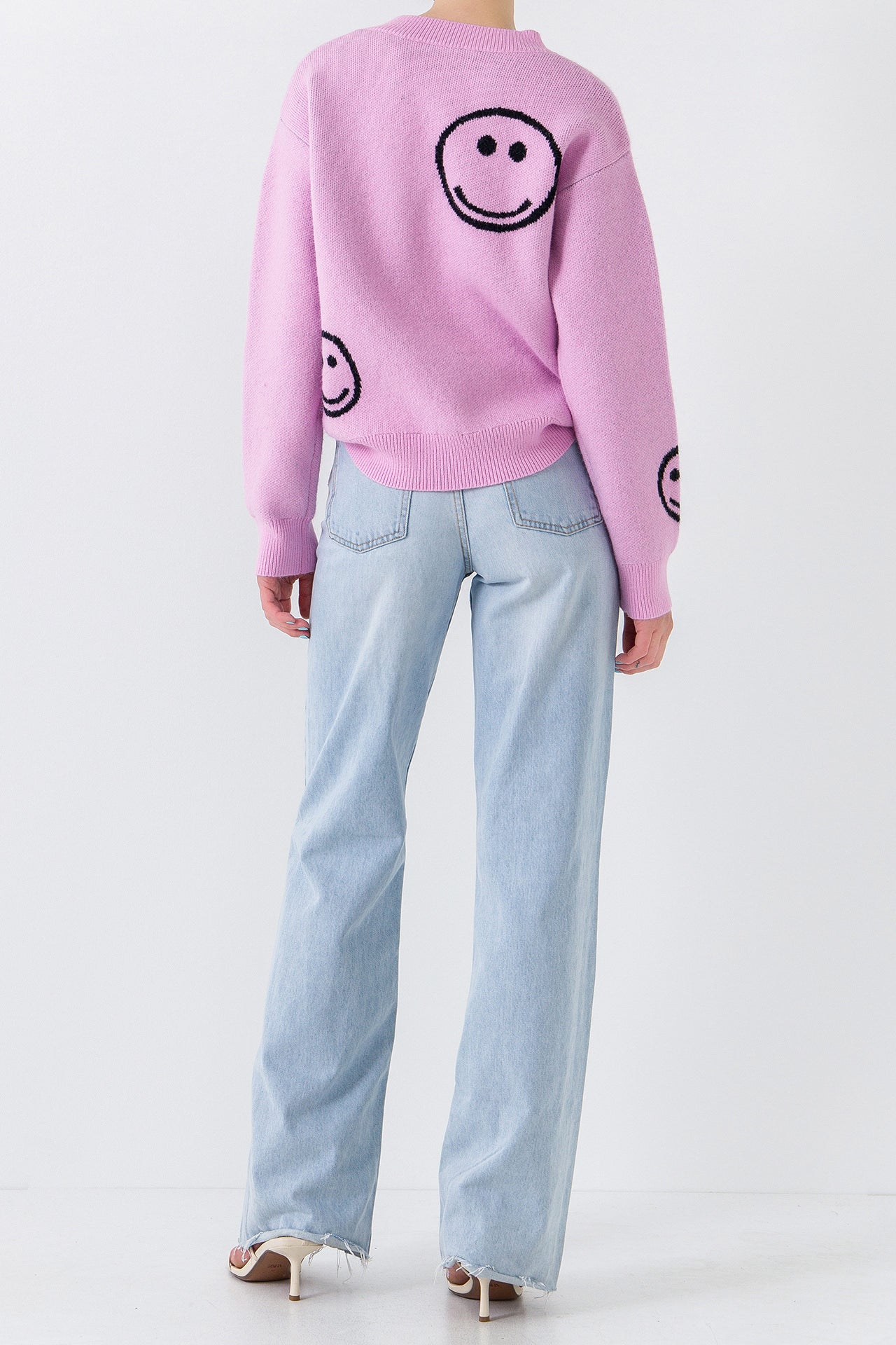 Smile Long Sleeve Sweater