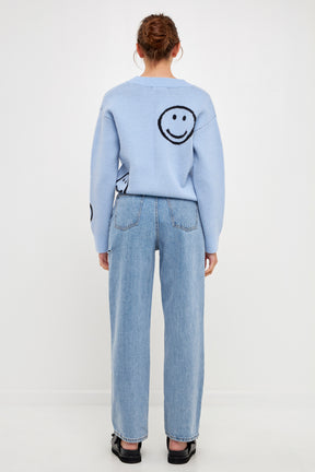 Smile Long Sleeve Sweater