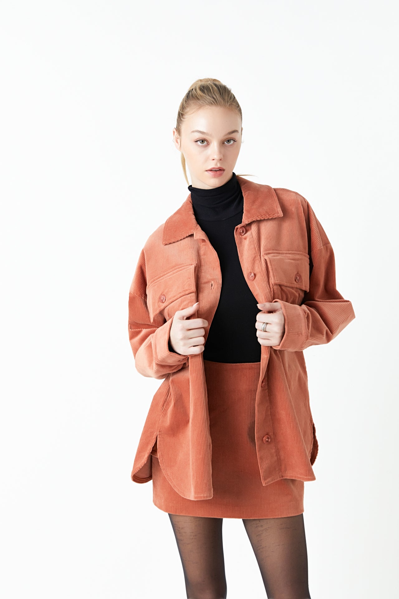 Corduroy hotsell oversized jacket