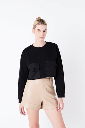 Pu Shorts