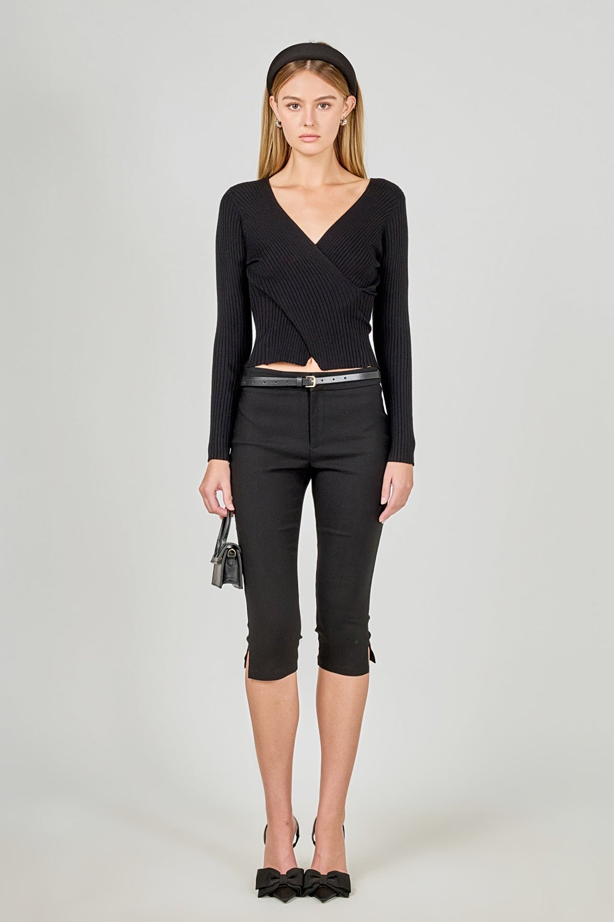 Wrapped Detail Sweater