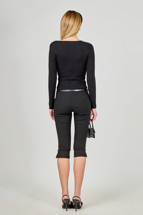 Wrapped Detail Sweater