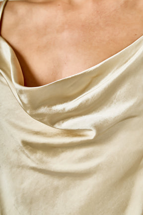 ENDLESS ROSE - Satin Slip Mini Dress - DRESSES available at Objectrare