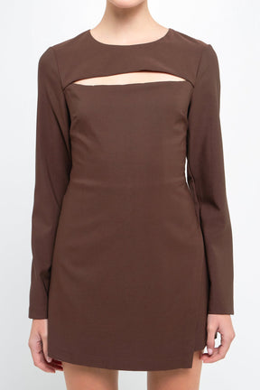 ENDLESS ROSE - Cut Out Detail Romper - ROMPERS available at Objectrare