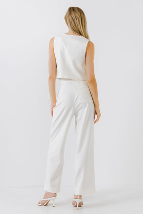 ENDLESS ROSE - Cropped Vest - TOPS available at Objectrare