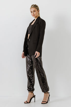 GREY LAB - Relaxed Woven Blazer - BLAZERS available at Objectrare