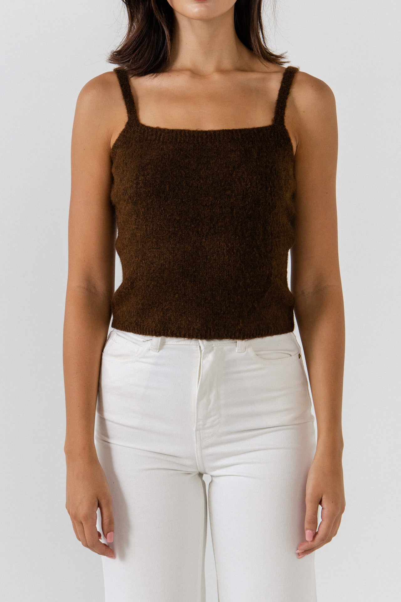 ENDLESS ROSE - Knit Tank Top - CAMI TOPS & TANK available at Objectrare