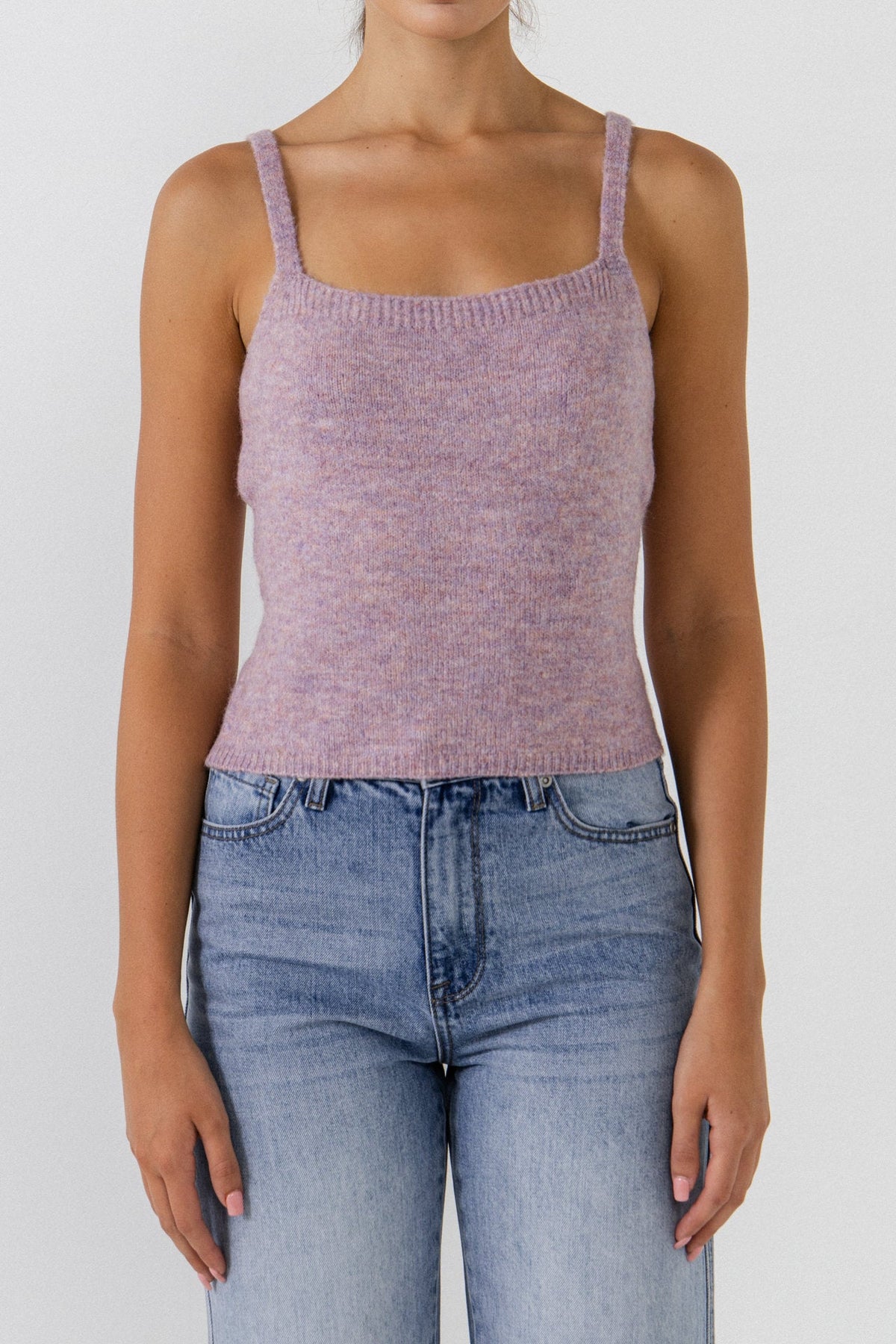 ENDLESS ROSE - Knit Tank Top - TOPS available at Objectrare