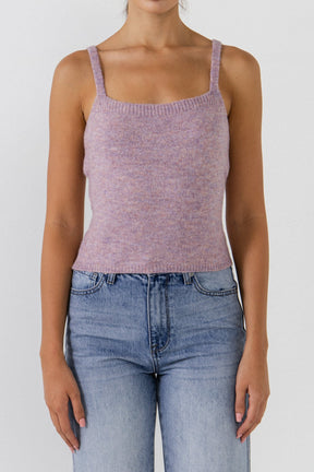 ENDLESS ROSE - Knit Tank Top - TOPS available at Objectrare