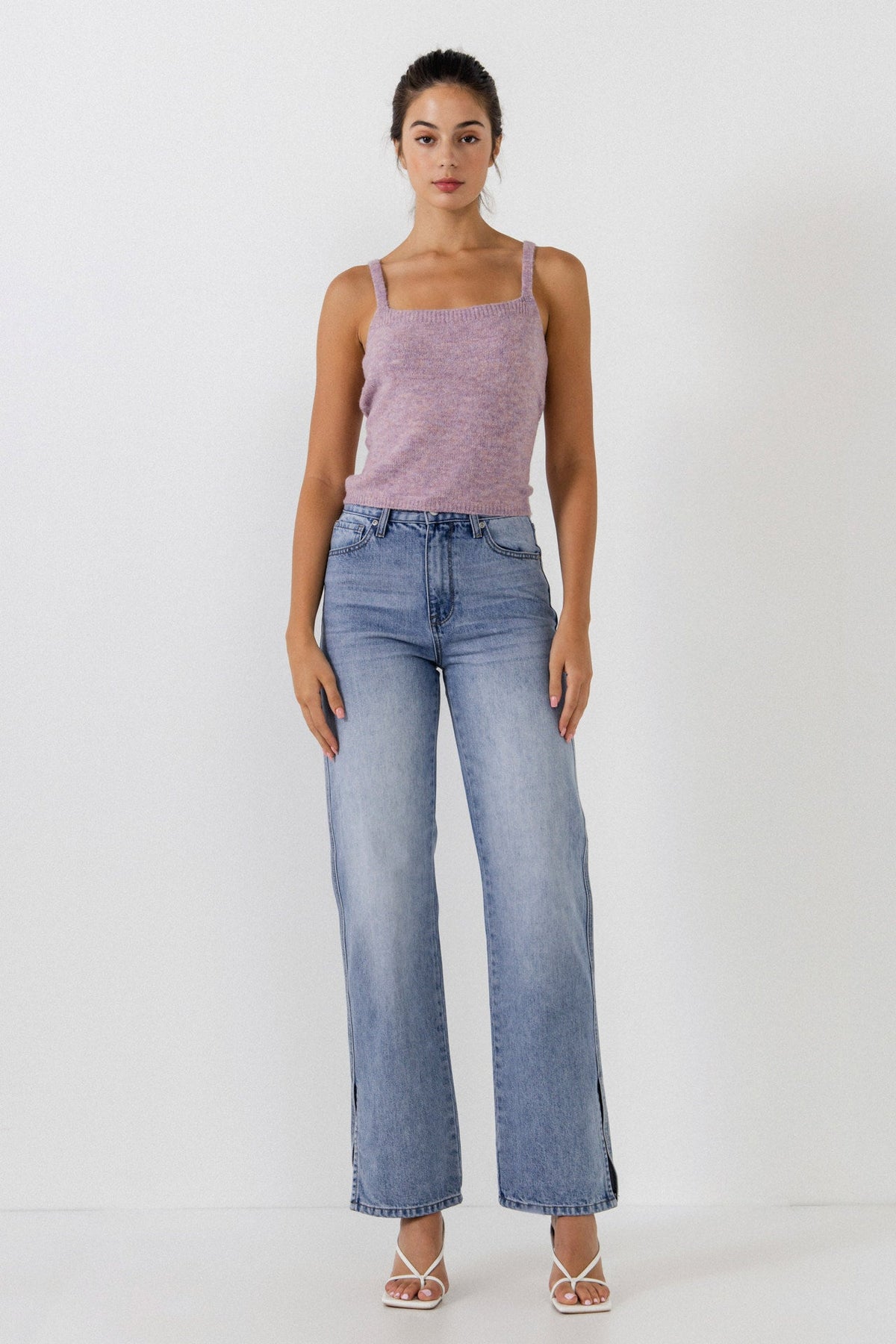 ENDLESS ROSE - Knit Tank Top - TOPS available at Objectrare