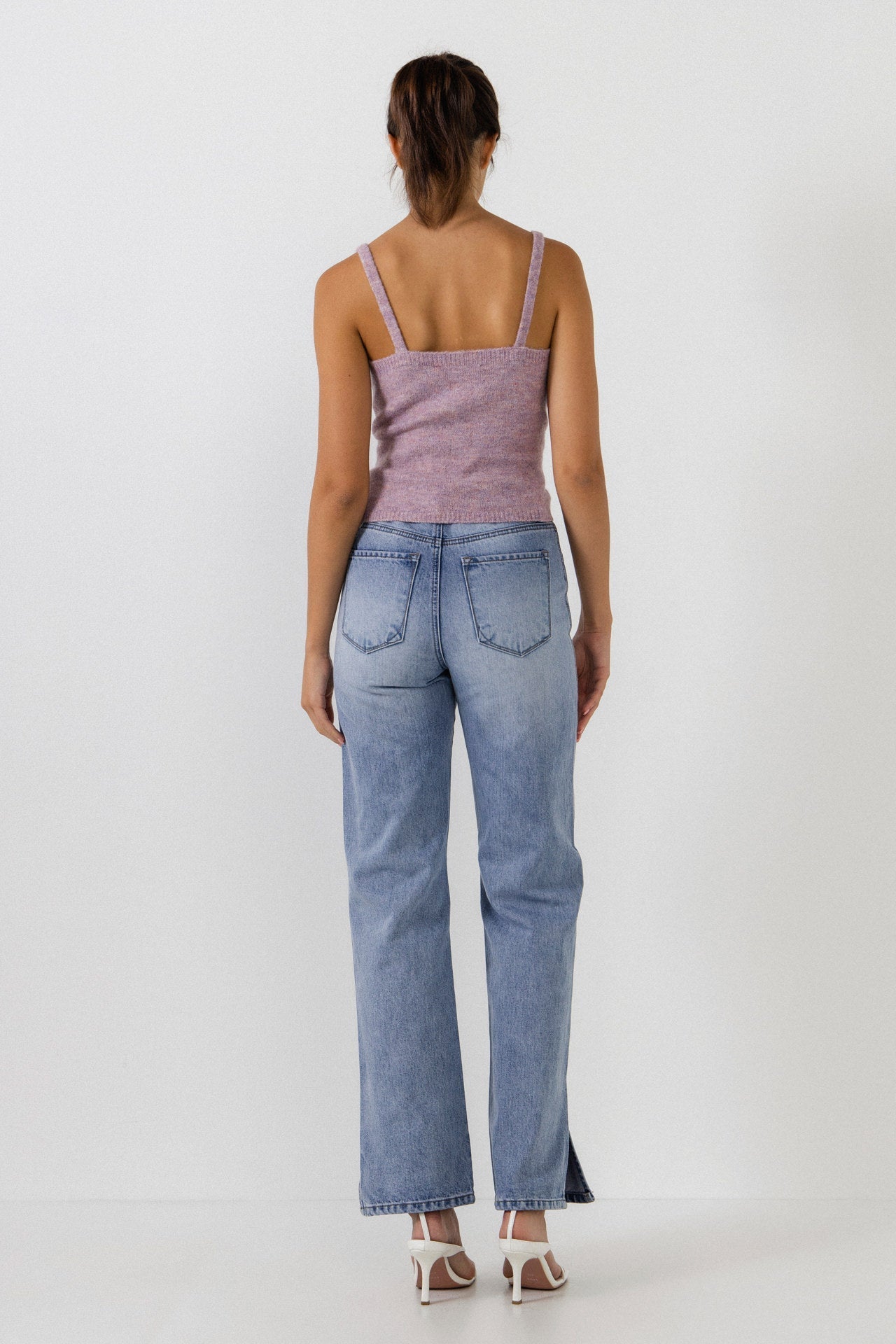 ENDLESS ROSE - Knit Tank Top - TOPS available at Objectrare