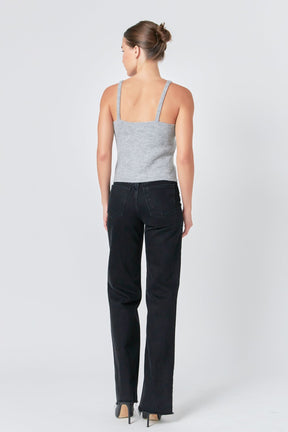 ENDLESS ROSE - Knit Tank Top - CAMI TOPS & TANK available at Objectrare