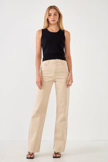 ENDLESS ROSE - Cropped Knit Top - TOPS available at Objectrare