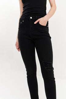 GREY LAB - Destroyed Skinny Jeans - JEANS available at Objectrare