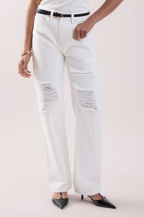 GREY LAB - Destroyed Jeans - JEANS available at Objectrare