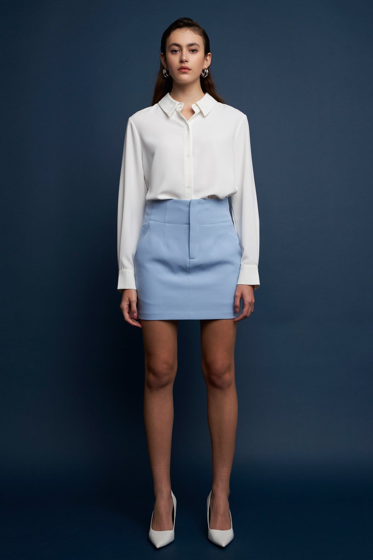 High Waist Mini Skirt