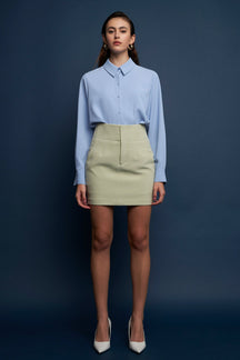 ENDLESS ROSE - High Waist Mini Skirt - SKIRTS available at Objectrare