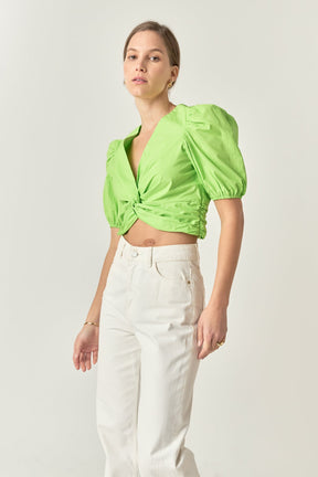 ENGLISH FACTORY - English Factory - Twist Detail Top - TOPS available at Objectrare