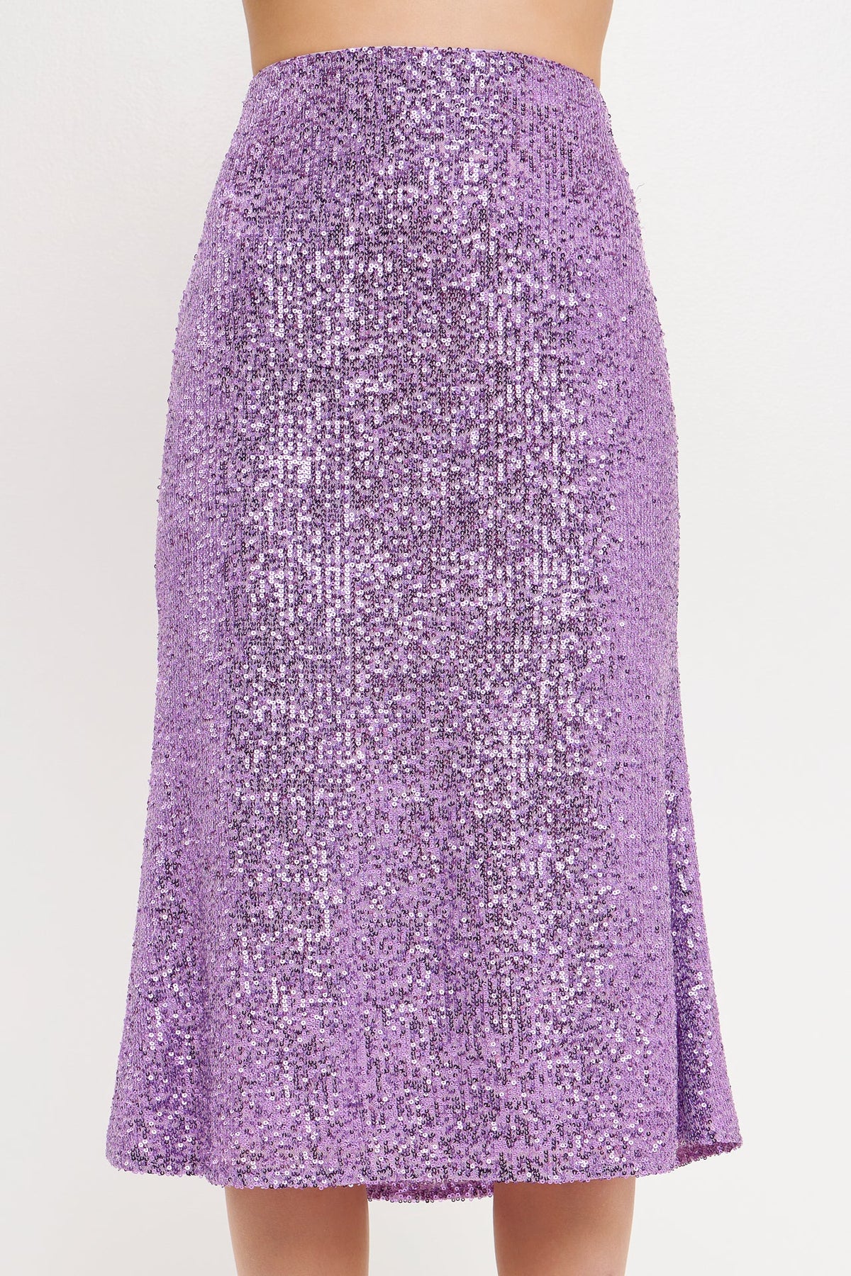 ENGLISH FACTORY - Sequins Midi Skirt - SKIRTS available at Objectrare