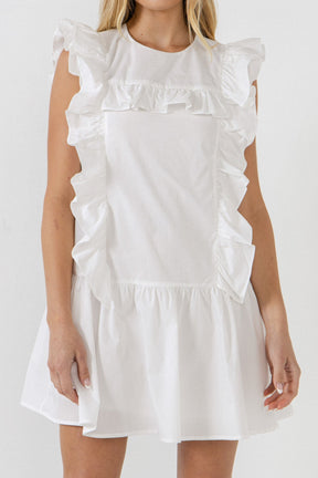 Ruffled Mini Dress