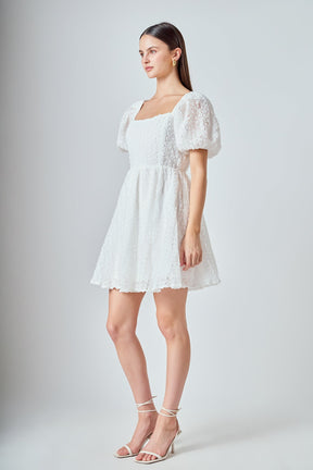 ENDLESS ROSE - Floral Mini Dress - DRESSES available at Objectrare