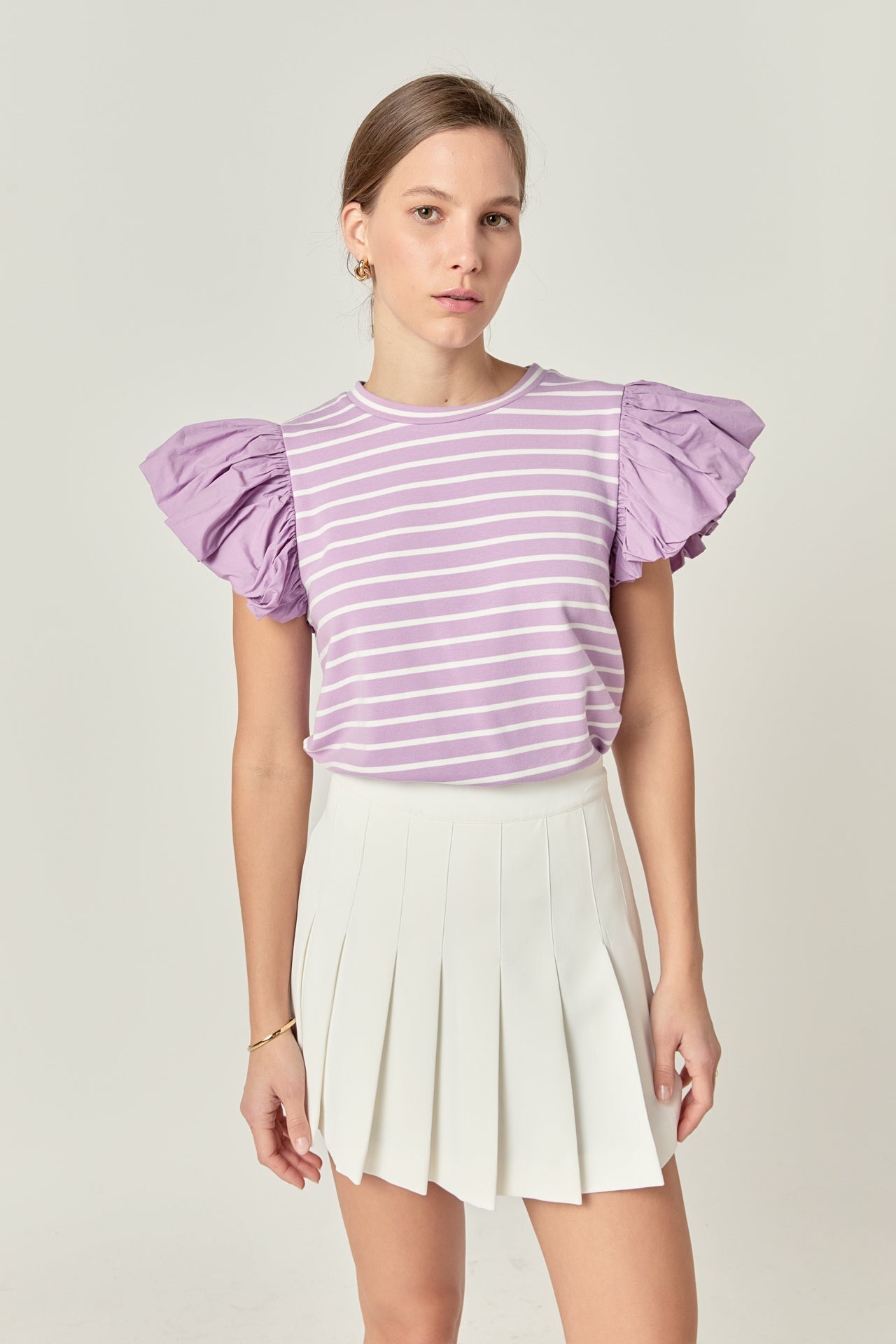ENGLISH FACTORY - Twist Detail Top - TOPS available at Objectrare